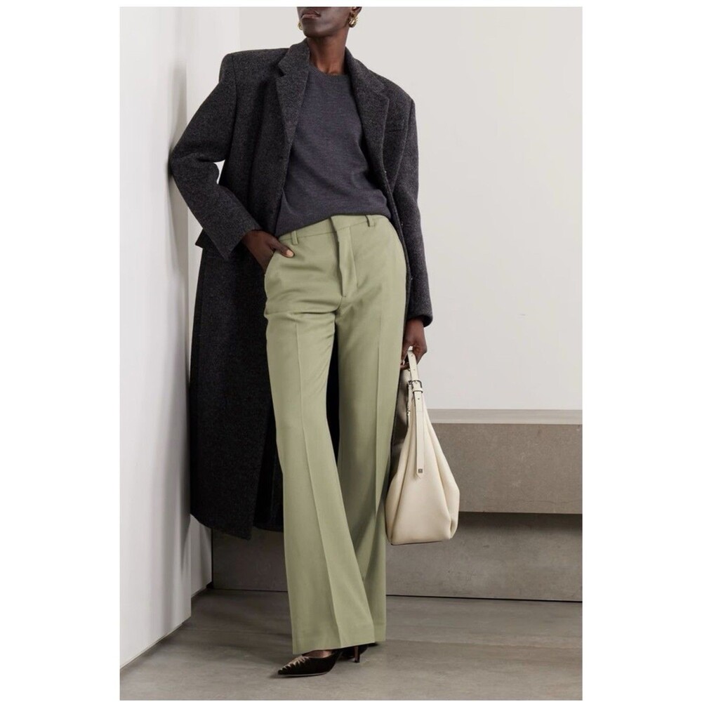 AMI ALEXANDRE MATTIUSSI Twill flared pants 42 Woman’s Pants